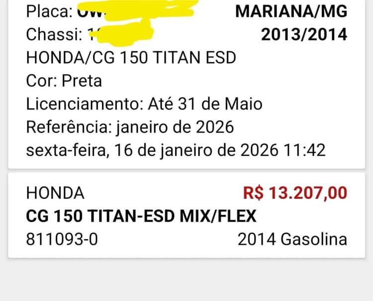 Vendo moto