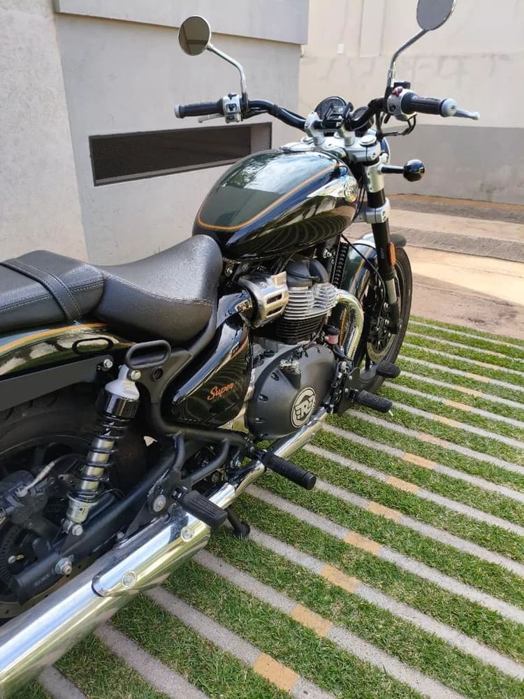 Super meteor 650 interstelar Green 