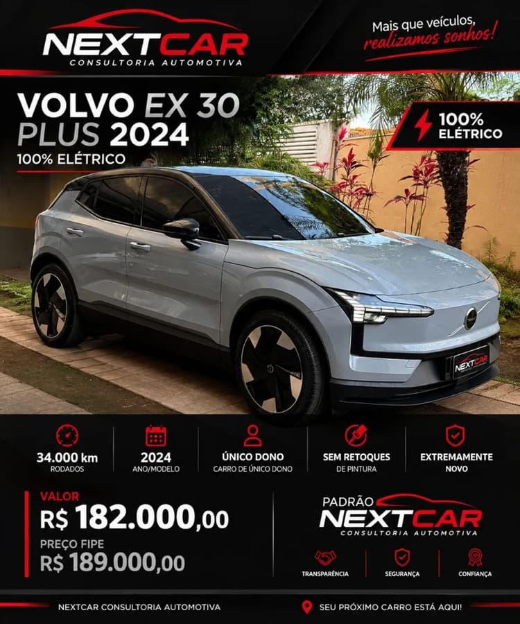 Volvo EX30 E60 Plus (elétrico) 2024