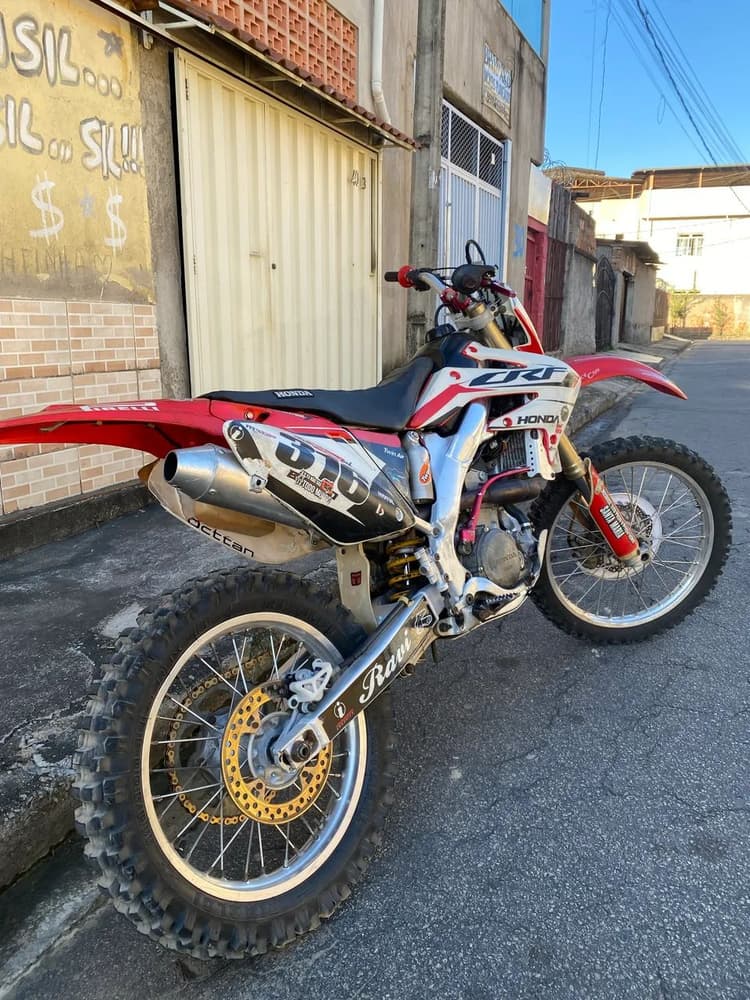 Crf250x partida elétrica 