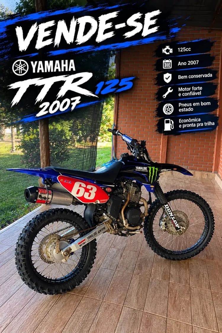 Vende-se TTR 125e