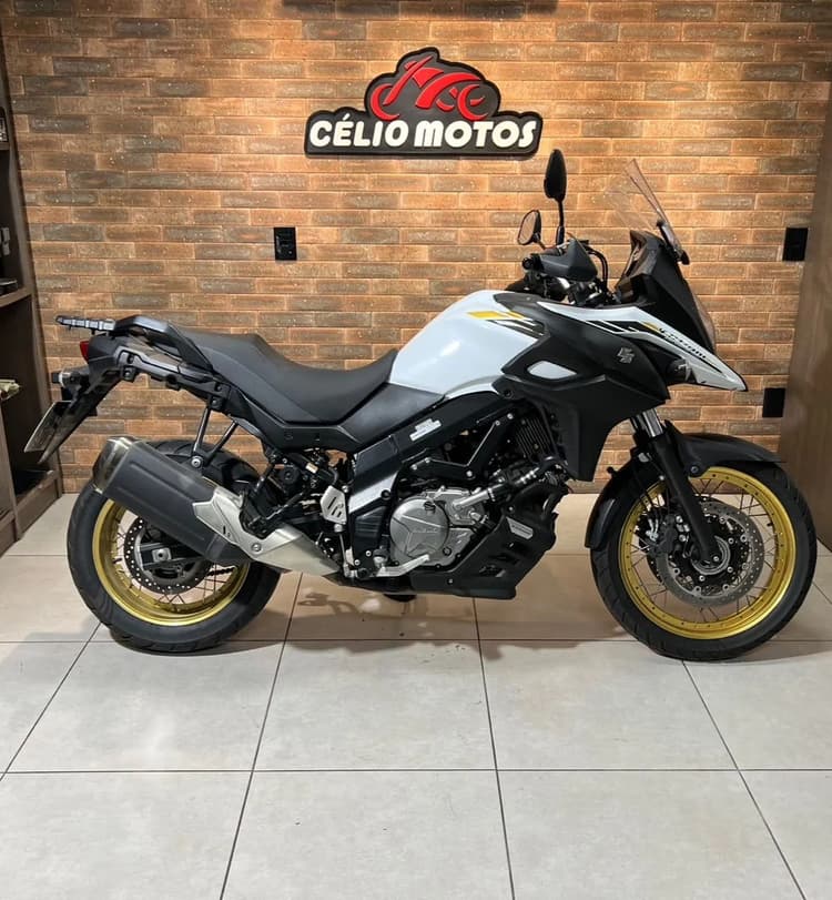 DL 650 XT V-STROM BRANCA 2023/2024