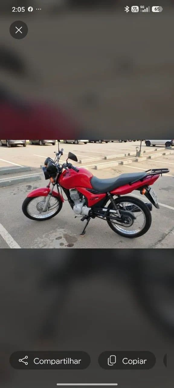 Moto impecável 