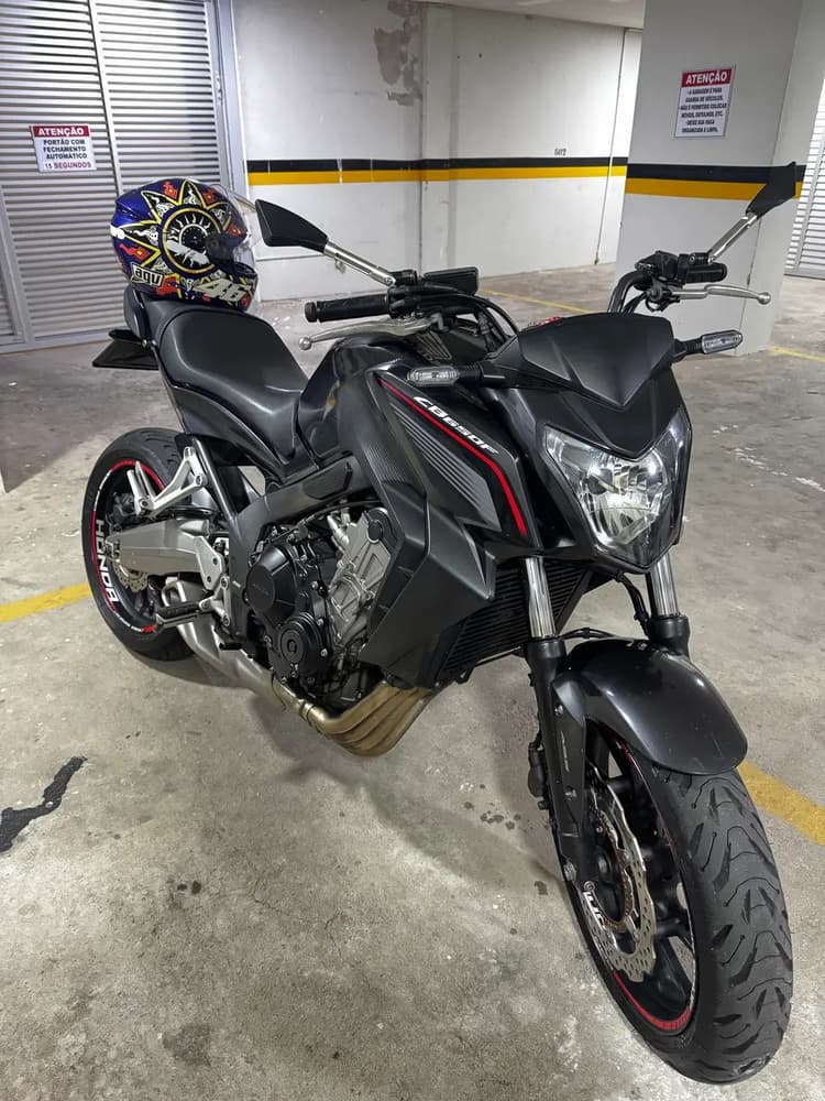 Honda cb650f impecável 