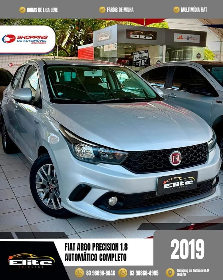 Fiat Argo Precision 1.8 16vflex Aut. 2019