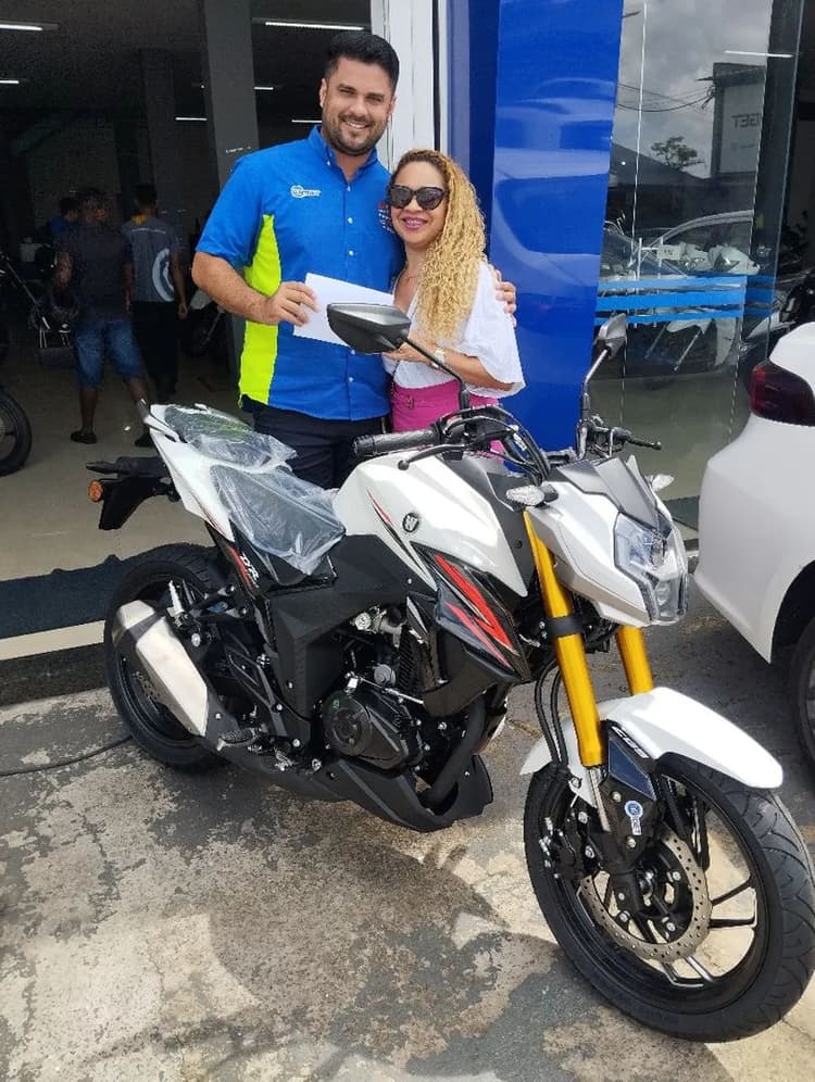 DR 160 DISPONÍVEL com ZERO DE ENTRADA 