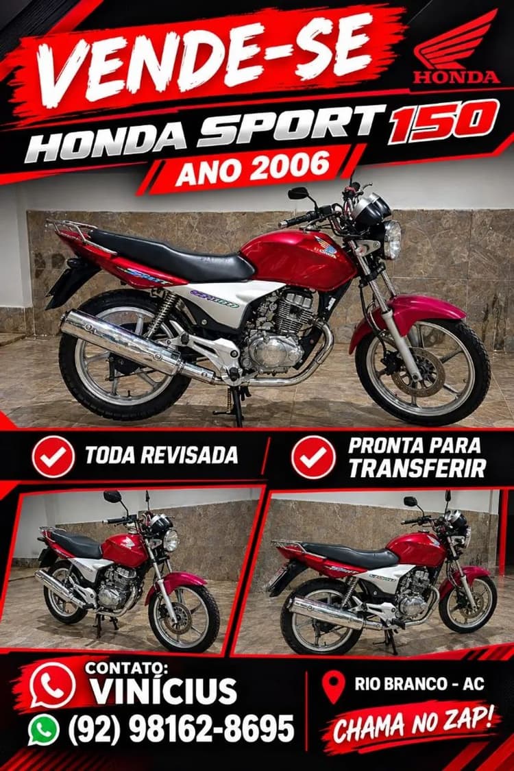 Cg 150 Sport 