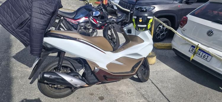 Particular - Pcx dlx branca/marrom 2019