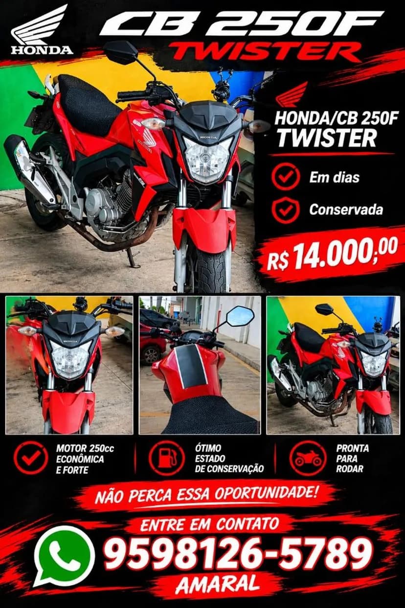 TWISTWR 250CC ANO 16
