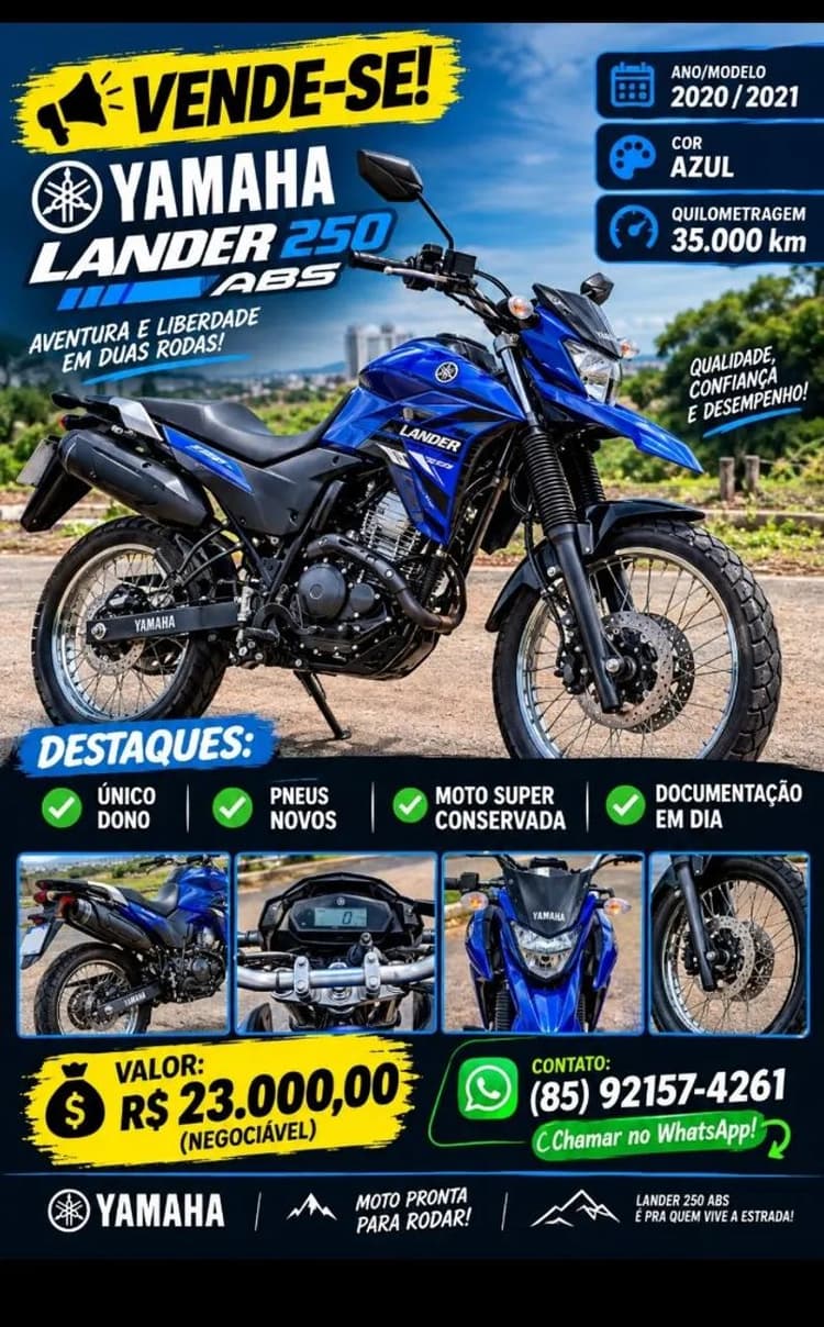 Moto bem conservada.