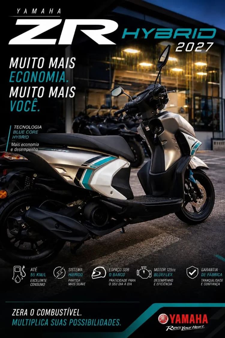 Yamaha ZR Hybrid 2027 PREÇO REAL