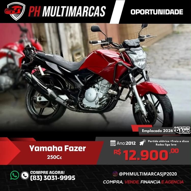 Yamaha Fazer 250Cc