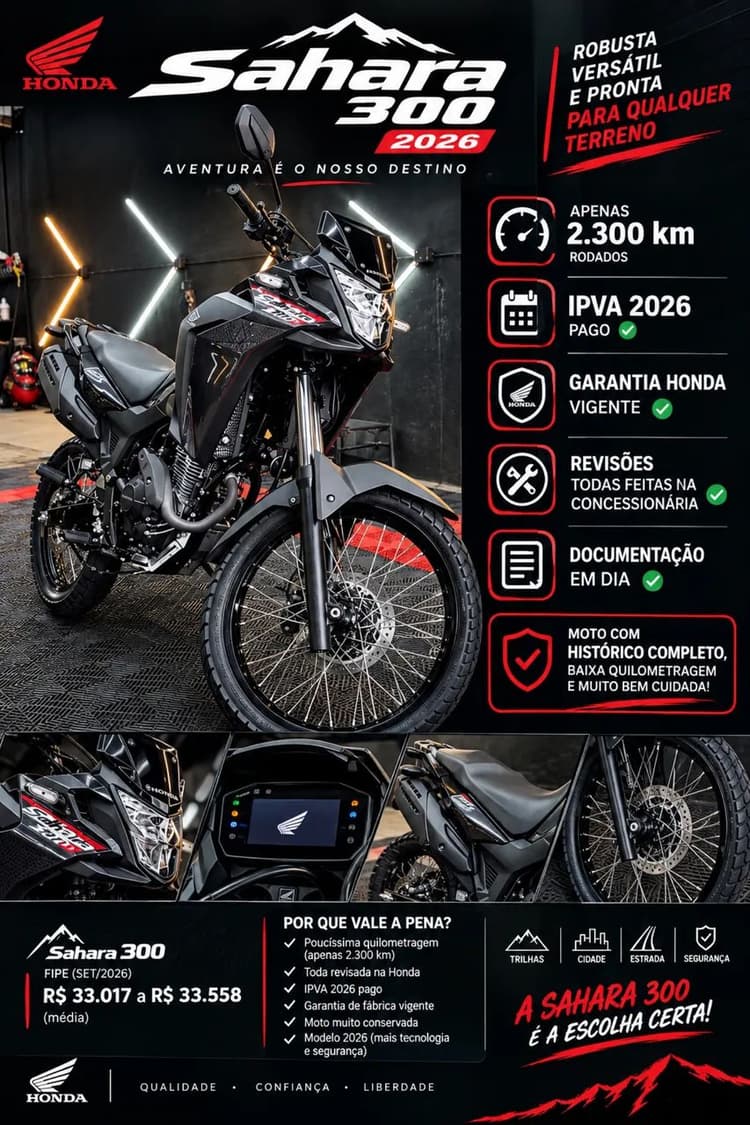 Moto para quem é exigente 