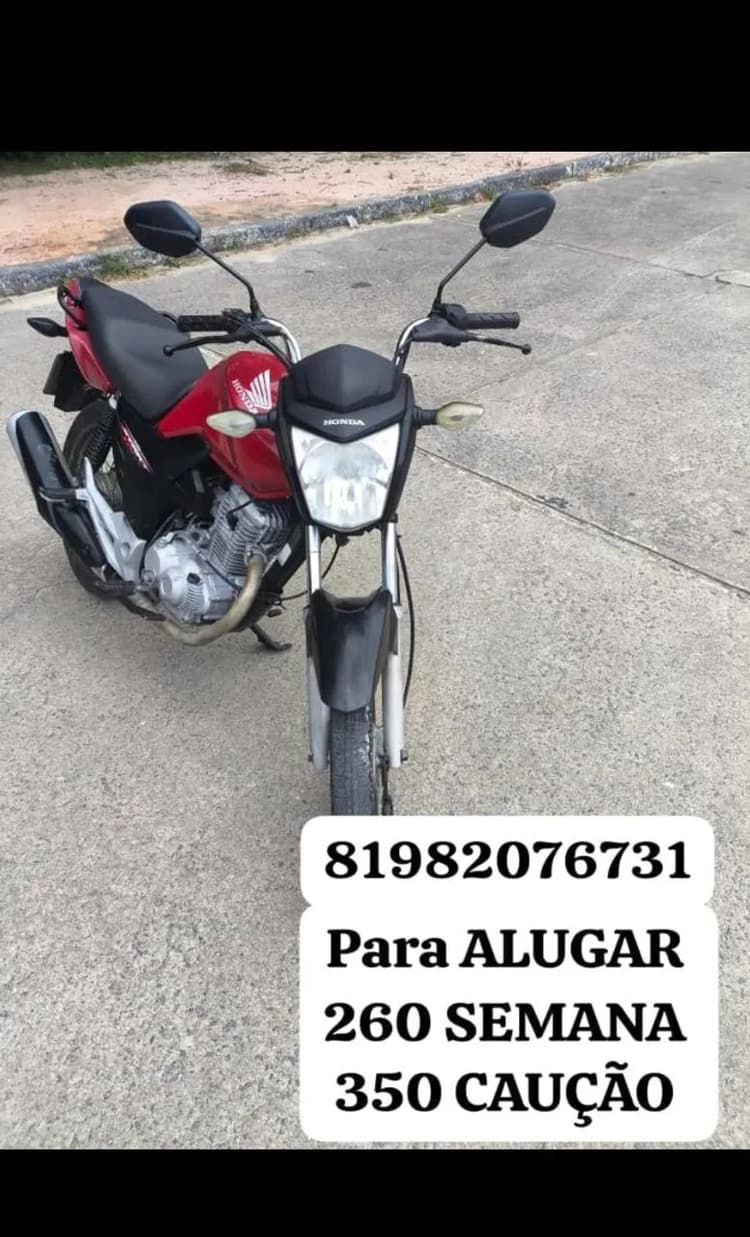 Moto pra alugar 