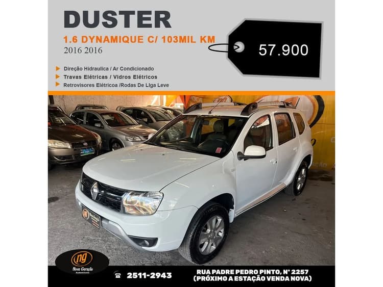 Renault Duster Dynamique 1.6 Hi-flex 16V Mec. 2016