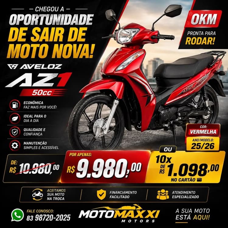 Aveloz AZ1 50cc 0 km
