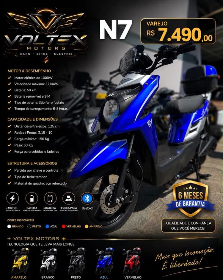 Scooter elétrica 