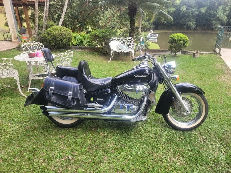 Shadow 750 2006 estudo troca
