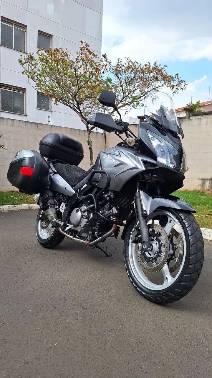 V-STROM DL 650 CINZA 2011 BAIXA KM