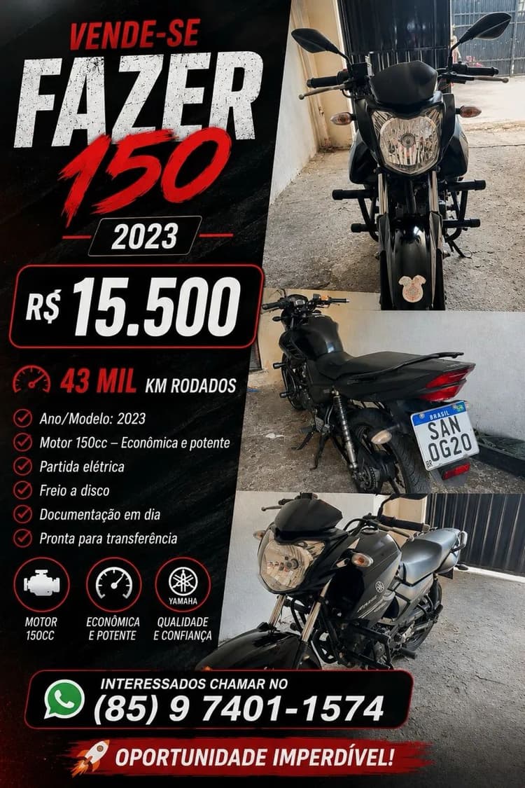 Fazer 150 2022/2023