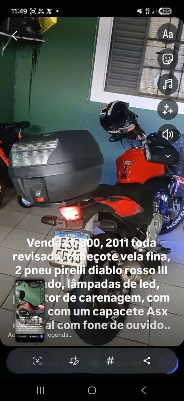 Vendo linda cb 300