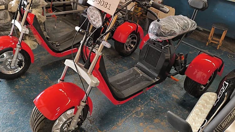 Triciclo 2000w elétrico 