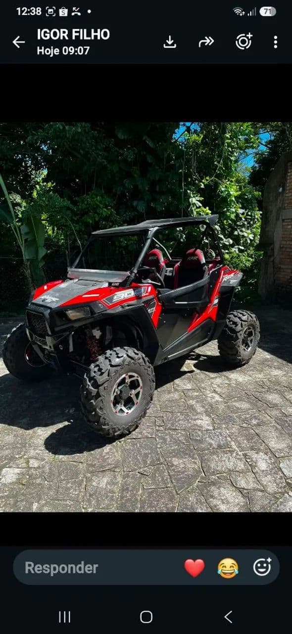 UTV POLARES RZR S EPS