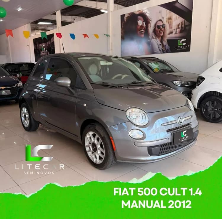 Fiat 500 Cult 1.4 Flex 8V EVO Mec. 2012