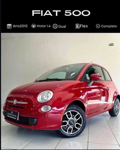 Fiat 500 Cult 1.4 Flex 8V EVO Dualogic 2012