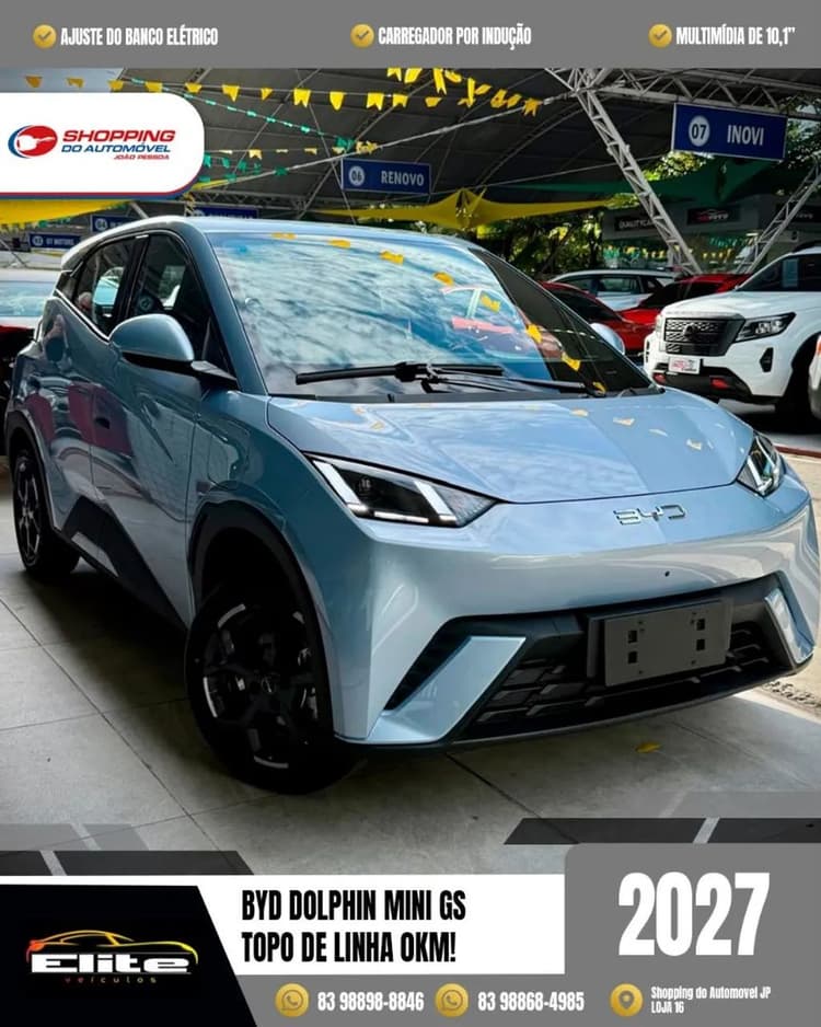 BYD Dolphin Mini (Elétrico) 2027