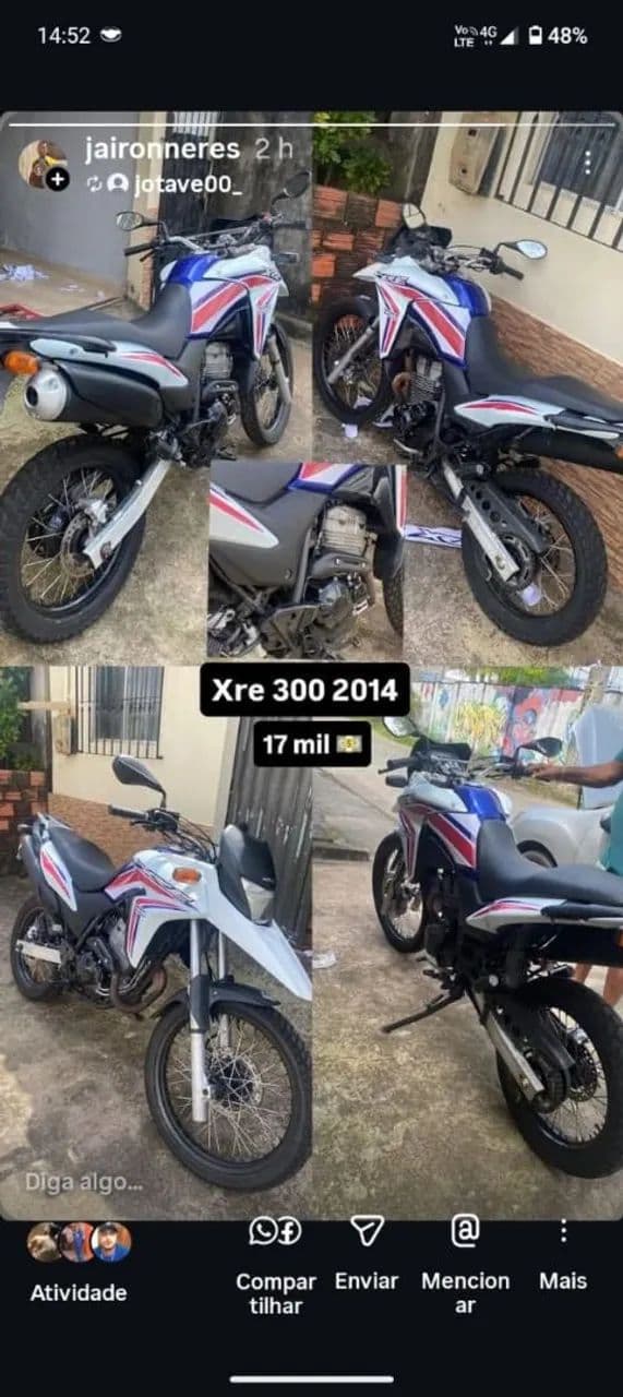 XRE 300 2014