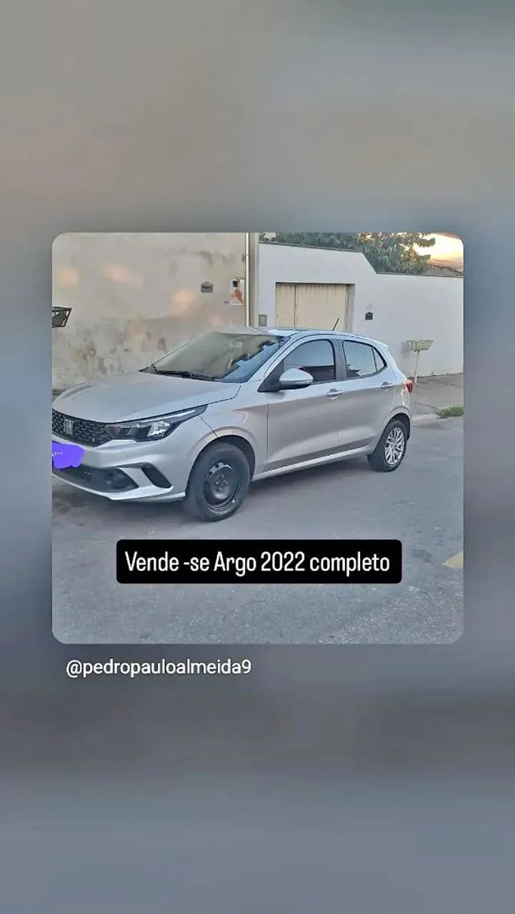 Fiat Argo 1.0 6V Flex. 2022