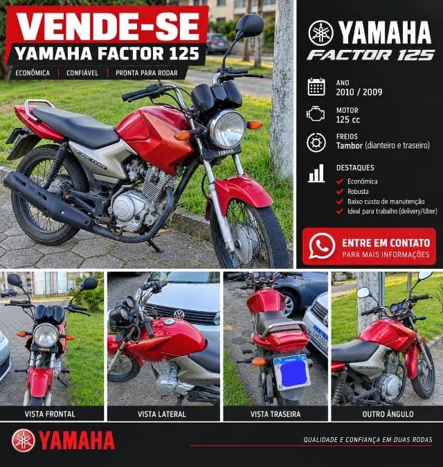 Yamaha Factor 125i ED 2010