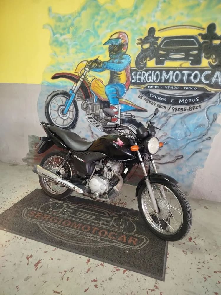 Fan 125 pedal semi nova 