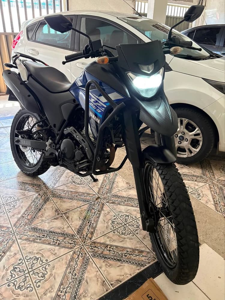 Moto Xtz Lander 250cc 2021 Azul
