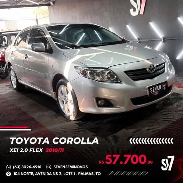 Toyota Corolla 2.0 XEI 16V Flex 4P Automatico 2011