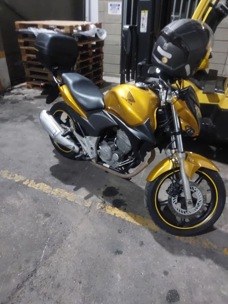 Cb300 dourada 