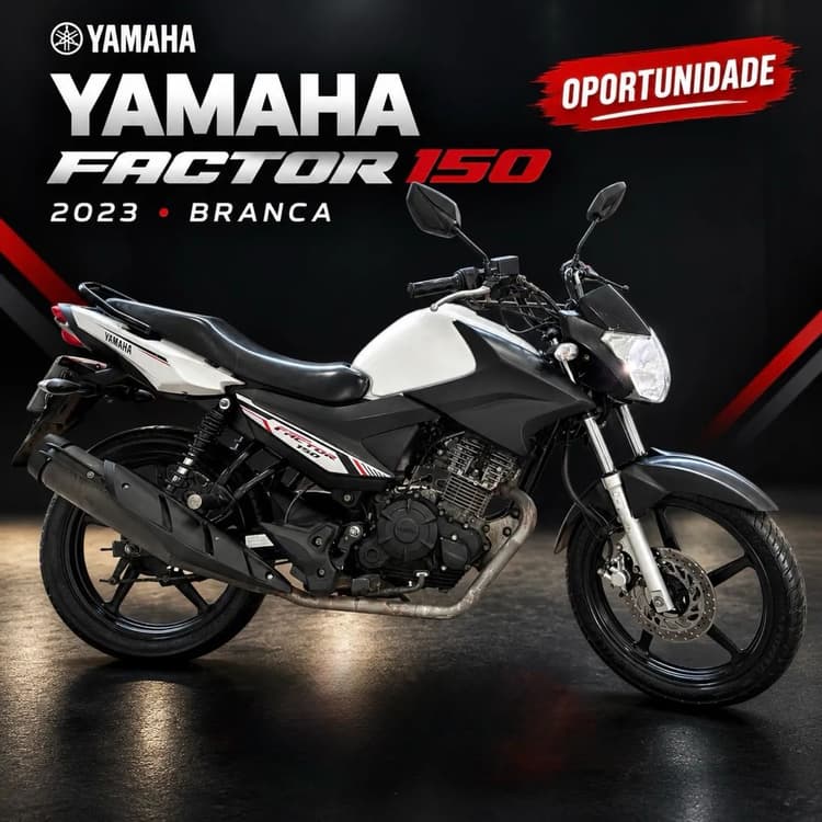 Yamaha Factor Ed flex 150 2023 Branca