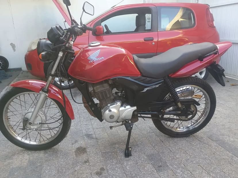Fan 125 partida elétrica 
