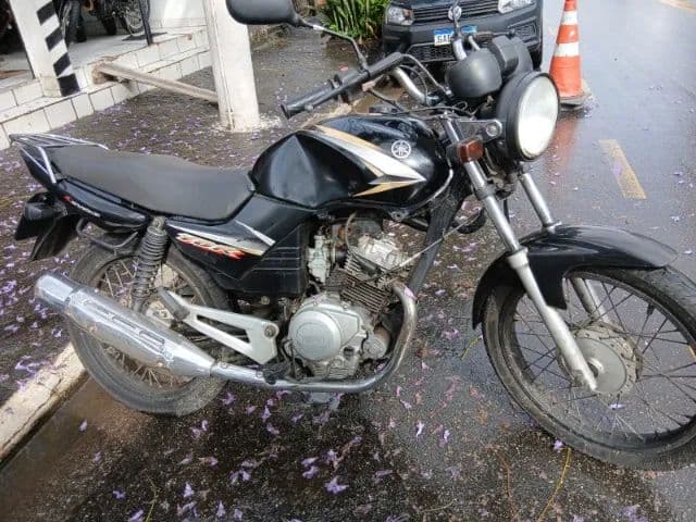 YBR 125 partida eletrica