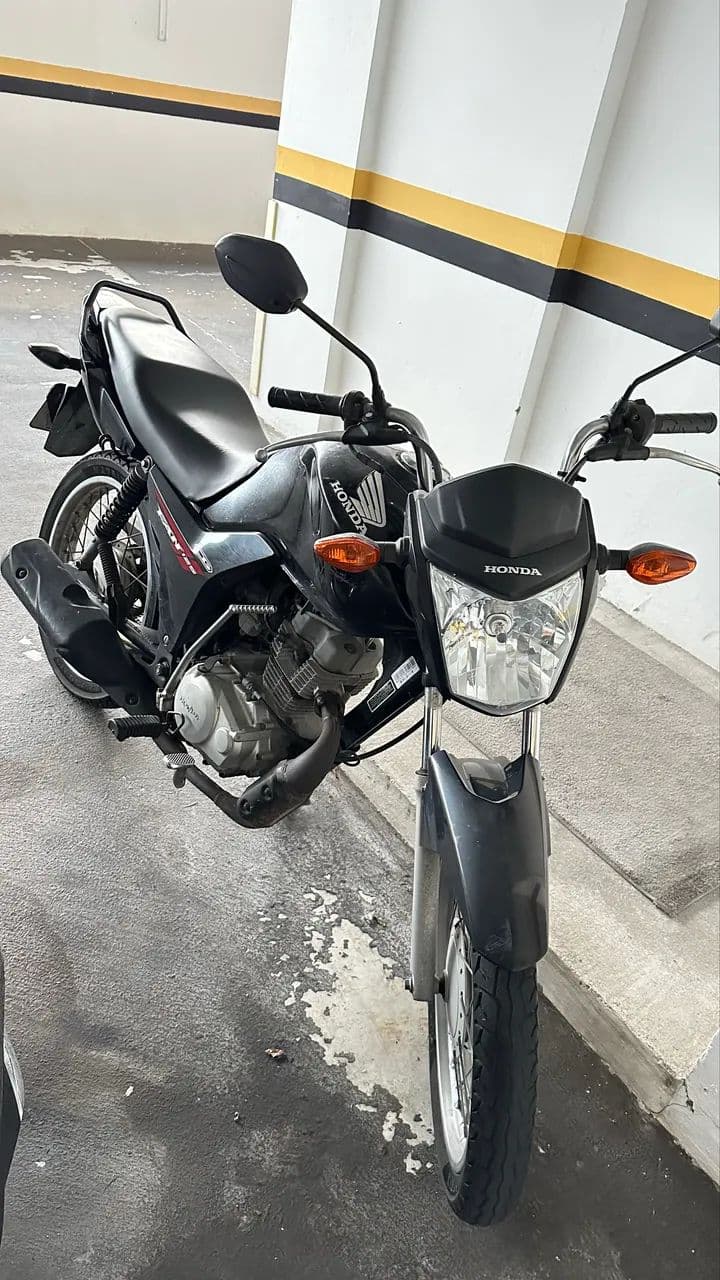 Cg 125 2015 parcelo no cartão 