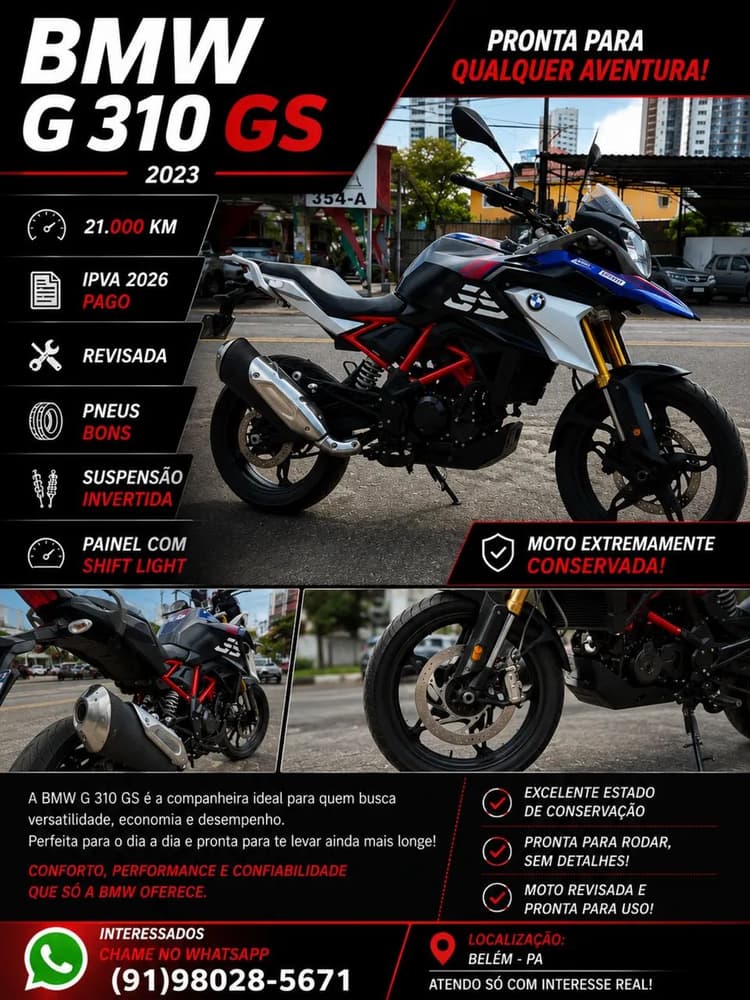 BMW g310 gs