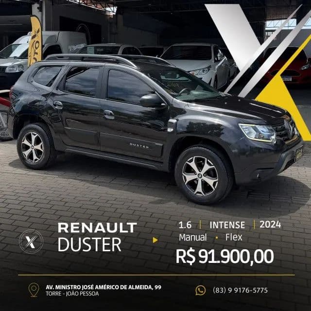 Renault Duster Intense 1.6 16V Flex MEC 2024
