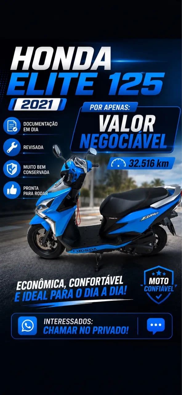 Vende-se moto 