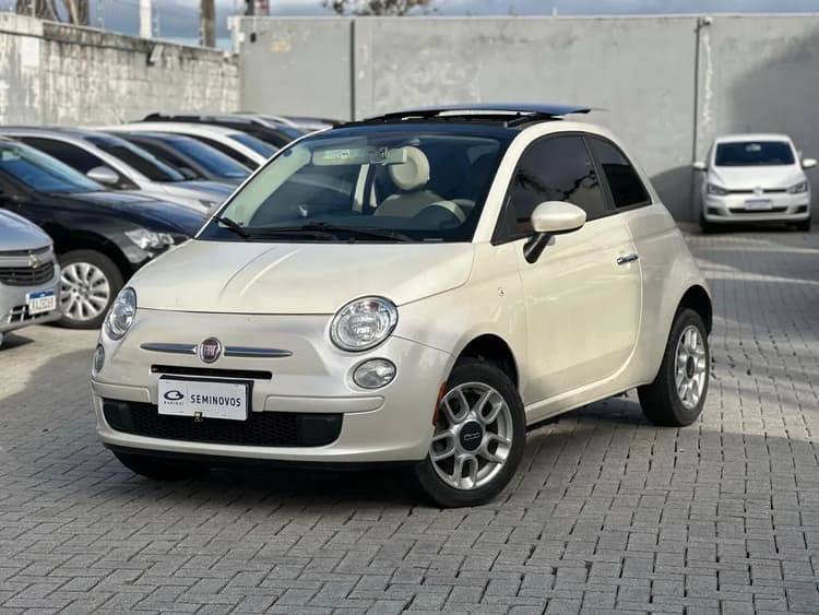 Fiat 500 Cult 1.4 Flex 8V EVO Dualogic 2012