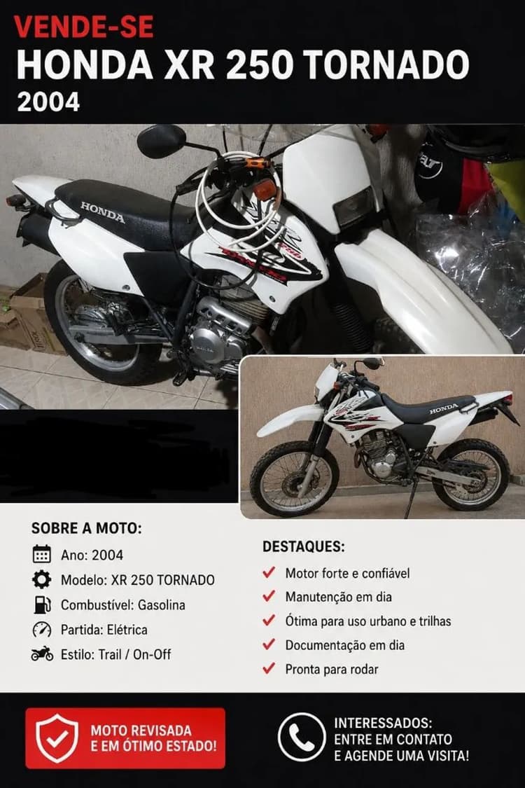 XR 250 Tornado 