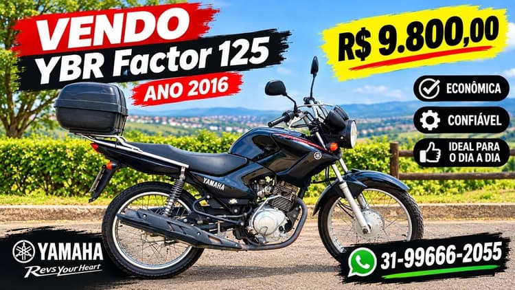 Vendo YBR Factor 125 