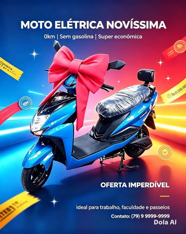Autopropelido Elétrico Brasflex 72V 20Ah 0km