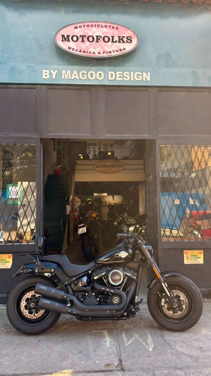 HARLEY DAVIDSON FAT  BOB 2019