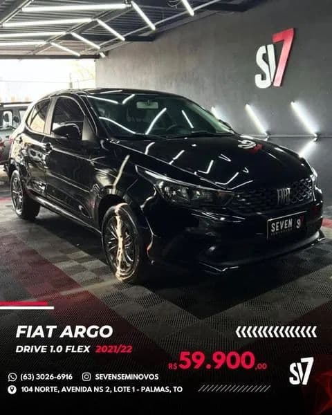 Fiat Argo Drive 1.0 6V Flex 2022